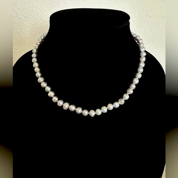 Effy Jewelry - Elegant Gray Pearl Necklace by Effy